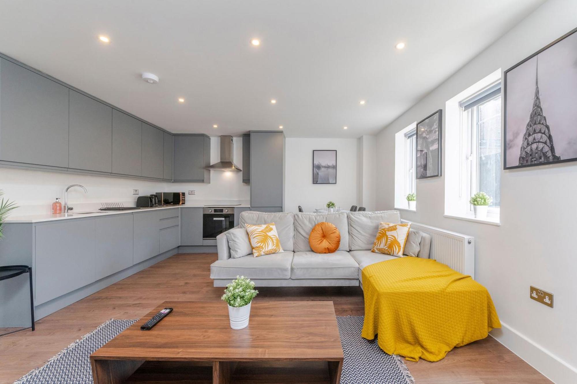 Modern London Home - 2 Bedrooms 2 Bath - Battersea, Vauxhall & Nine Elms Station 外观 照片