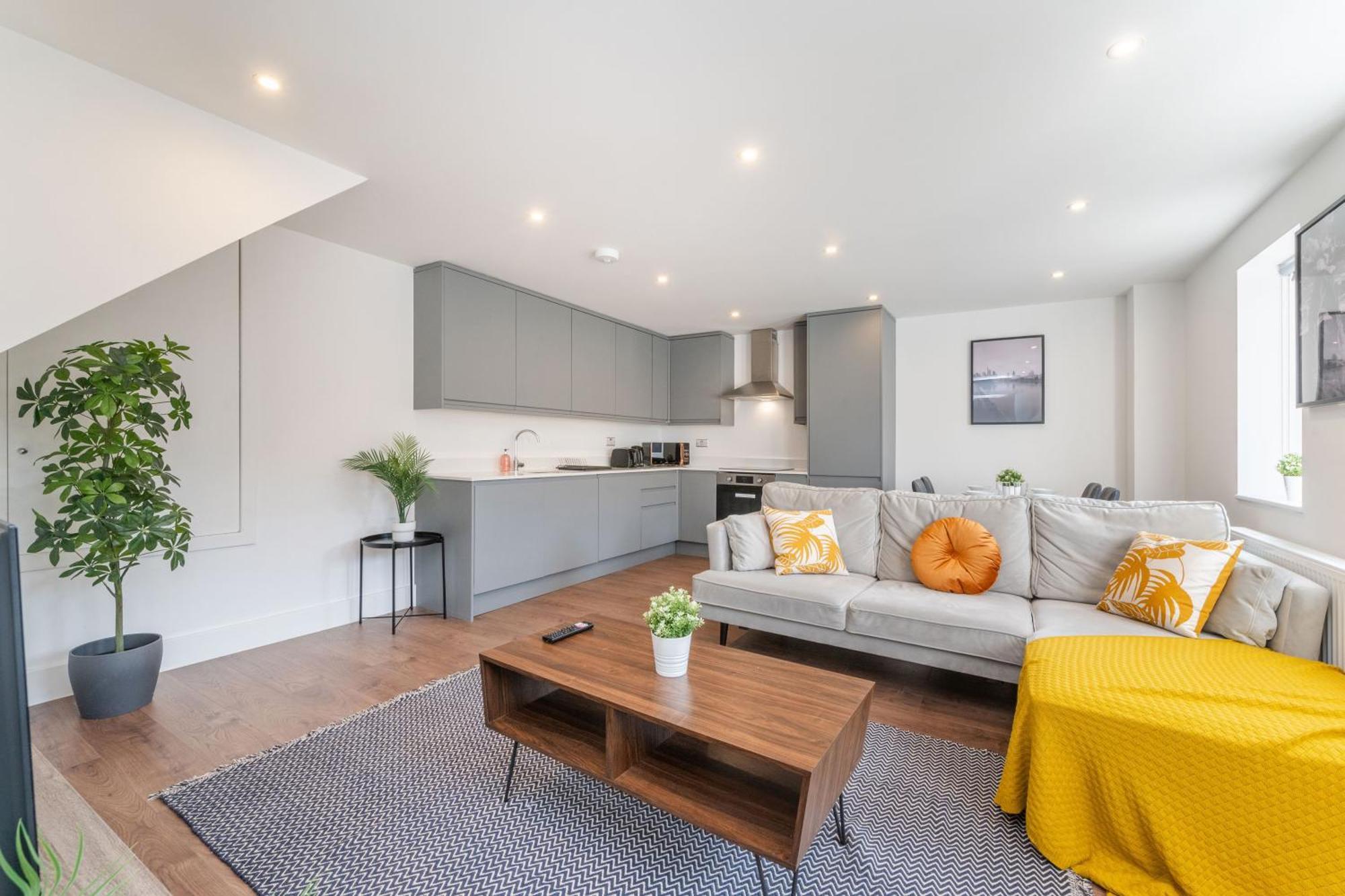 Modern London Home - 2 Bedrooms 2 Bath - Battersea, Vauxhall & Nine Elms Station 外观 照片