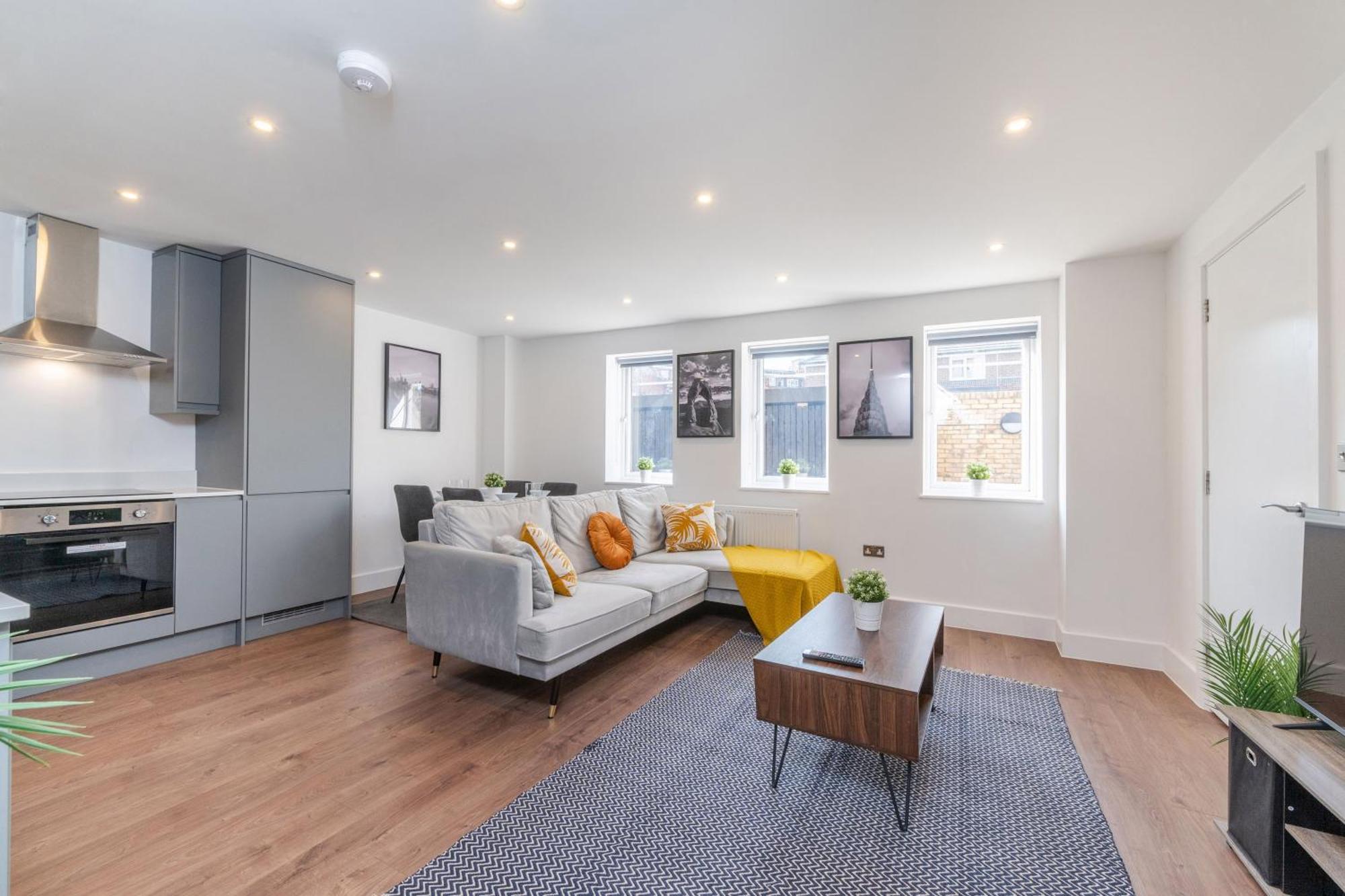 Modern London Home - 2 Bedrooms 2 Bath - Battersea, Vauxhall & Nine Elms Station 外观 照片